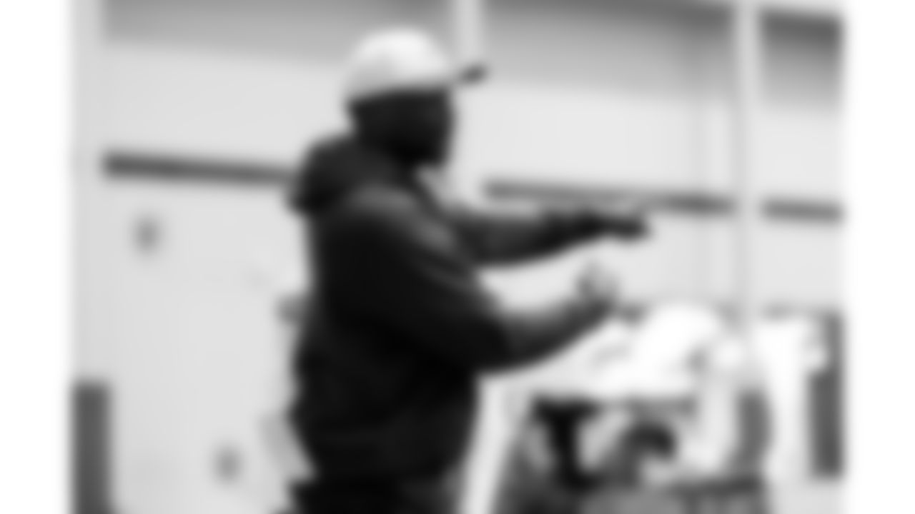 Kansas City Chiefs Outside Linebackers Coach Rod Wilson during a week 16 practice on Thursday, December 18, 2025 in Kansas City, MO.