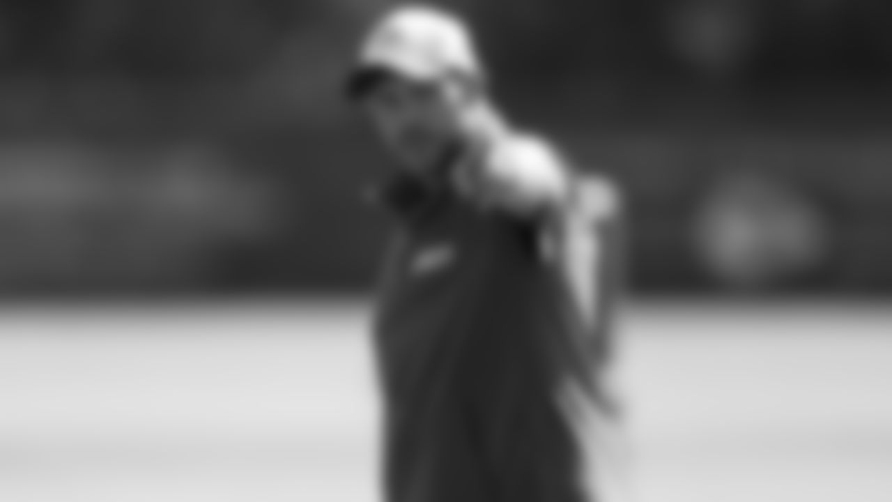 Kansas City Chiefs Linebackers Coach Brendan Daly during practice on Thursday, October 16, 2025 in Kansas City, MO.