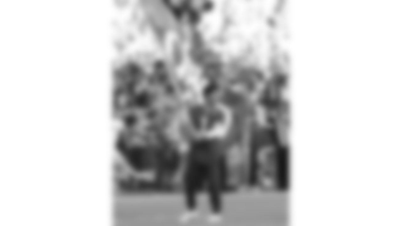 A flag runner during a week 12 NFL football game against the Indianapolis Colts, Sunday, November 23, 2025 in Kansas City, MO.