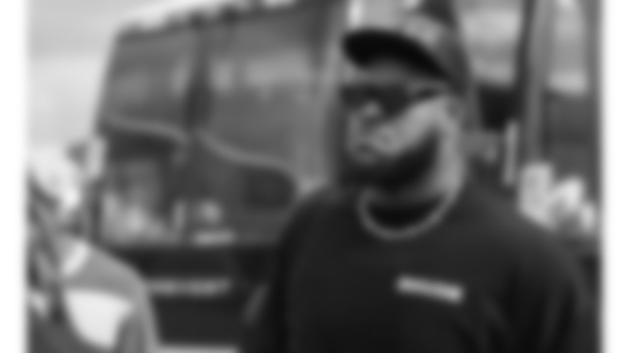 Kansas City Chiefs guard Trey Smith (65) travels for a week 9 matchup with the Buffalo Bills, Saturday November 1, 2025.