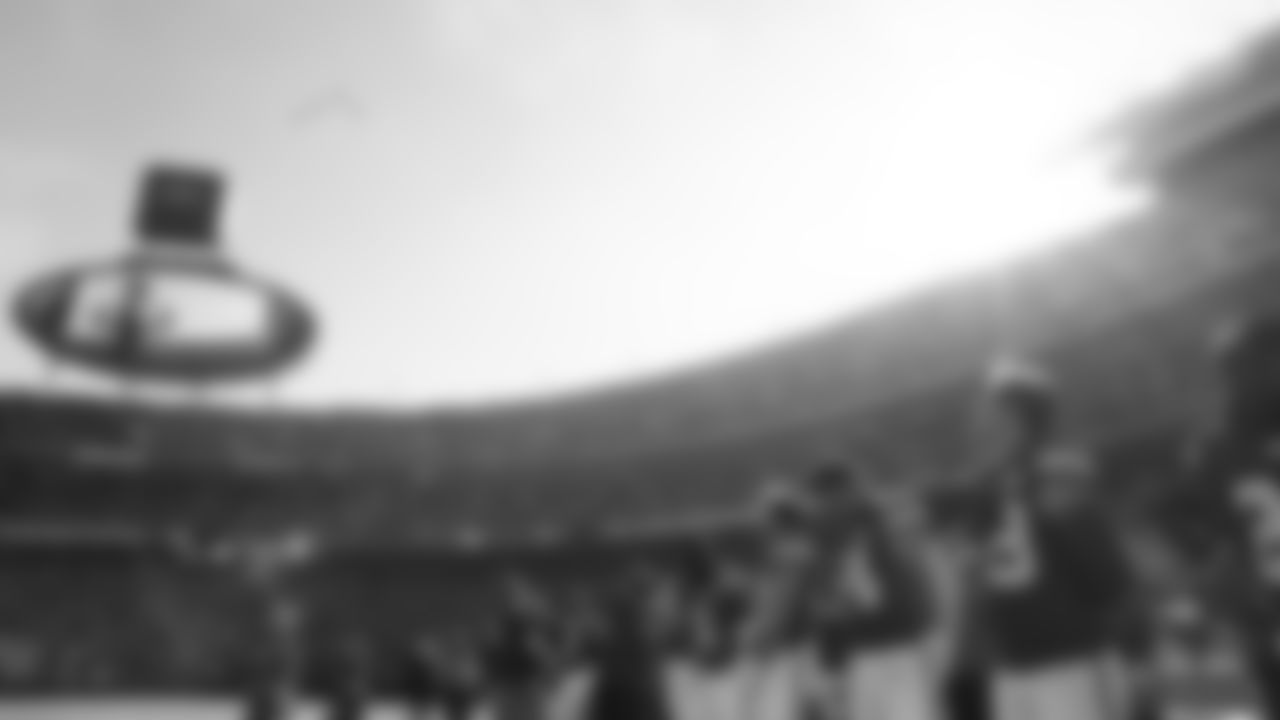 Fly over - T-38C Talons from Laughlin Air Force Base prior to a week 12 NFL Football game against the Indianapolis Colts on Sunday, November 23, 2025 in Kansas City, MO