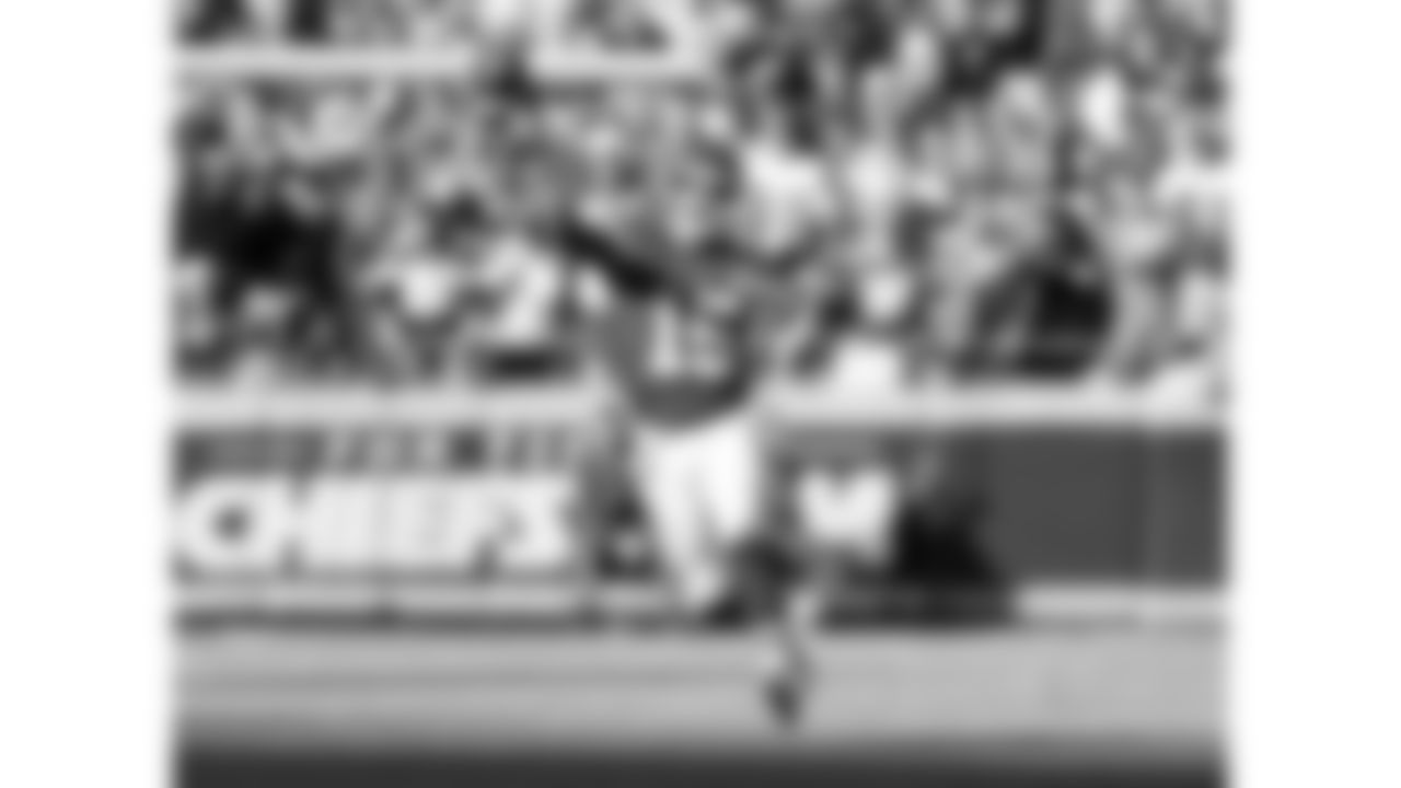 Kansas City Chiefs quarterback Patrick Mahomes (15) throws the ball during a week 12 NFL football game against the Indianapolis Colts, Sunday, November 23, 2025 in Kansas City, MO.