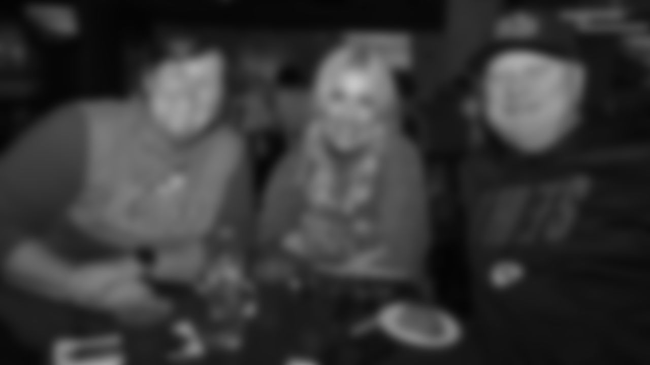 Red Coaters gather at the Kingdom Club to watch the Chiefs take on the Denver Broncos on November 16, 2025.