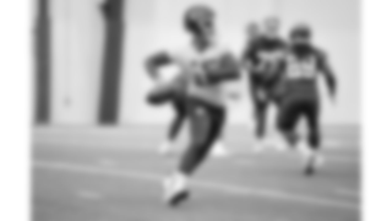 Kansas City Chiefs quarterback Patrick Mahomes (15) practices during phase 3 of OTAs on Tuesday, June 3, 2025 in Kansas City, MO.