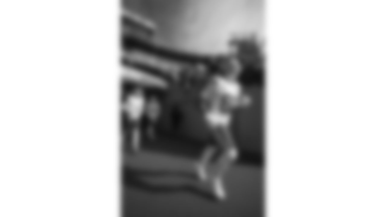 Kansas City Chiefs wide receiver Nikko Remigio (81) enters the field prior to a week 16 NFL Football game against the Tennessee Titans on Sunday, December 21, 2025 in Nashville, Tennessee.