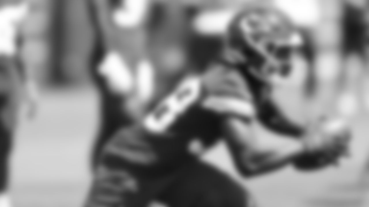 Kansas City Chiefs running back Hassan Hall (38) at practice during Phase 3 of OTAs on Wednesday, May 29, 2024 in Kansas City, MO.