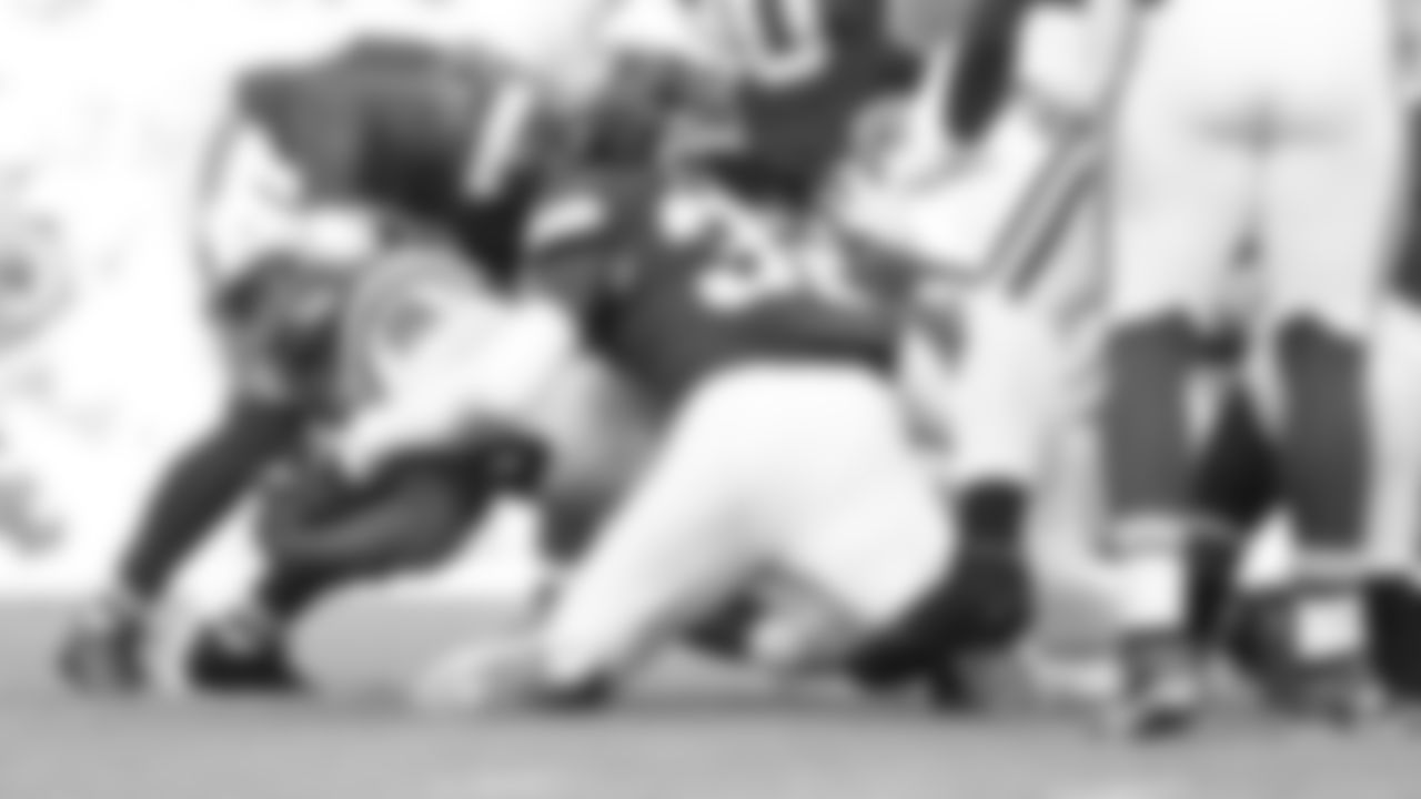 Kansas City Chiefs linebacker Nick Bolton (32) tackles Indianapolis Colts running back Jonathan Taylor (28) during a week 12 NFL football game, Sunday, November 23, 2025 in Kansas City, MO.