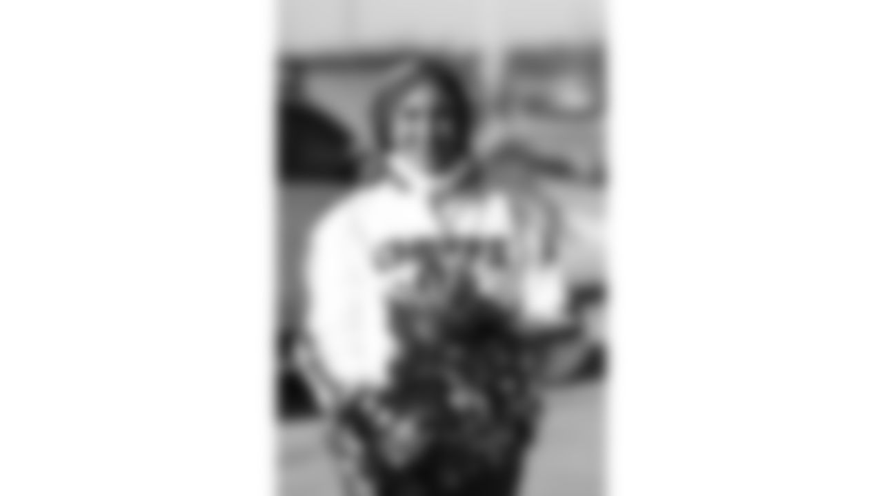 Kansas City Chiefs Cheerleaders prior to a week 15 NFL Football game against the Los Angeles Chargers on Sunday, December 14, 2025 in Kansas City, MO.