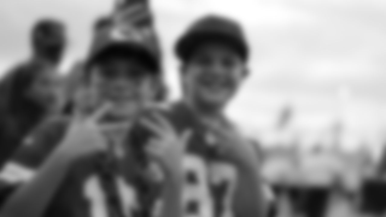 Fans prior to a week 6 NFL Football game against the Detroit Lions on Sunday, October 12, 2025 in Kansas City, MO.