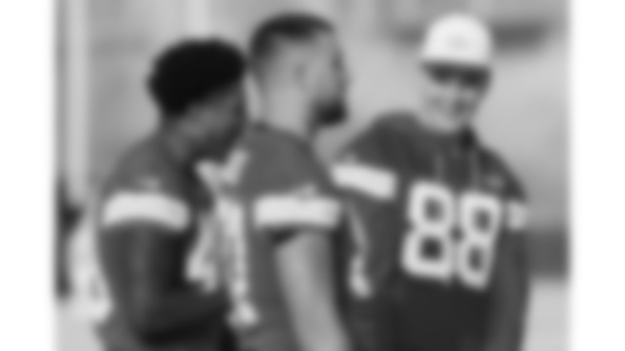 Kansas City Chiefs tight end Jake Briningstool (88) during a week 17 practice on Tuesday, December 23, 2025 in Kansas City, MO.