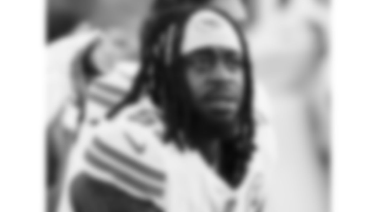 Kansas City Chiefs defensive end Mike Danna (51) looks on during a week 11 NFL football game against the Denver Broncos, Sunday, November 16, 2025 in Denver, CO.