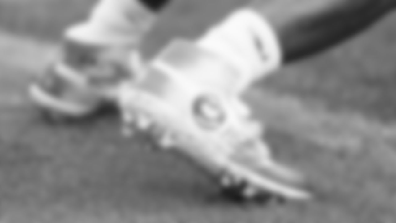 My Cause My Cleats prior to a week 12 NFL Football game against the Indianapolis Colts on Sunday, November 23, 2025 in Kansas City, MO