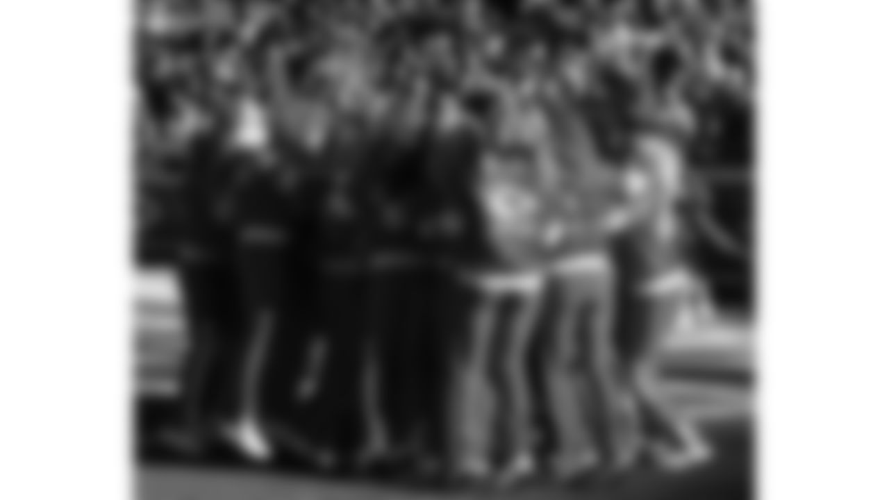 The Kansas City Chiefs Cheerleaders announce Sadie as their 2026 Pro Bowl Cheerleader on the field during a week 15 NFL Football game against the Los Angeles Chargers on Sunday, December 14, 2025 in Kansas City, MO.