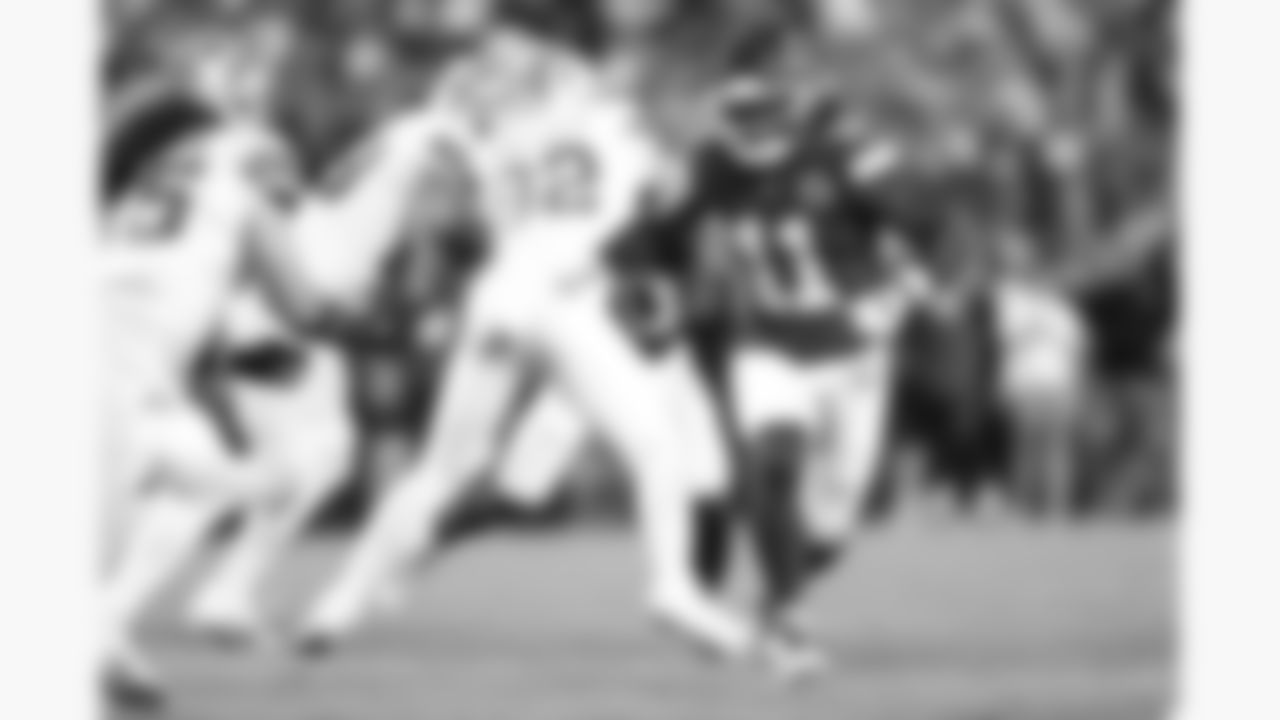 Kansas City Chiefs wide receiver Jalen Royals (11) in action during the week 6 NFL football game against the Detroit Lions, Sunday, October 12, 2025 in Kansas City, MO.