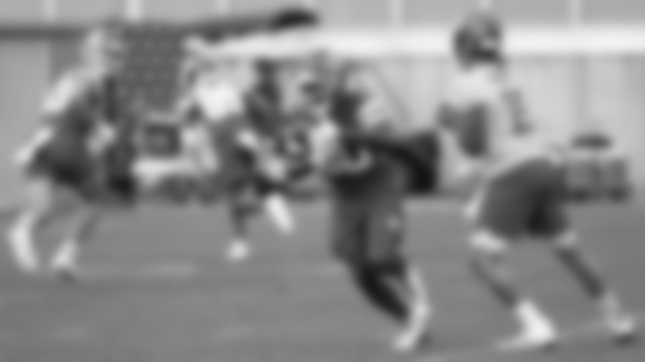 Kansas City Chiefs running back Brashard Smith (30) practices during phase 3 of OTAs on Friday June 13, 2025 in Kansas City, MO.