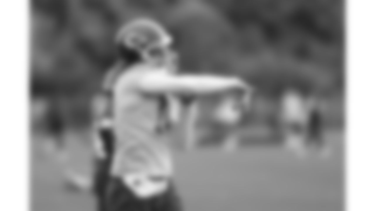 Kansas City Chiefs quarterback Gardner Minshew (17) practices during phase 3 of OTAs on Friday June 13, 2025 in Kansas City, MO.