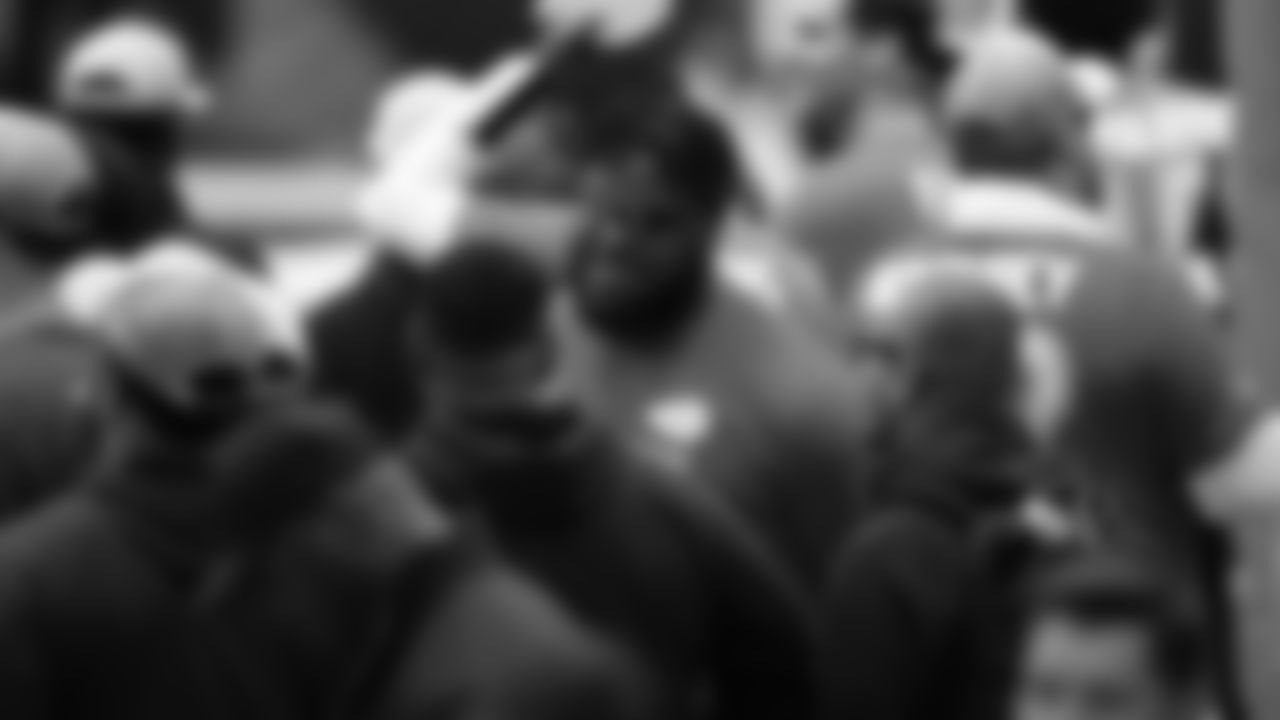 Kansas City Chiefs offensive lineman Trey Smith (65) during the 2026 NFL Pro Bowl in San Francisco, California on Tuesday, February 3, 2026.