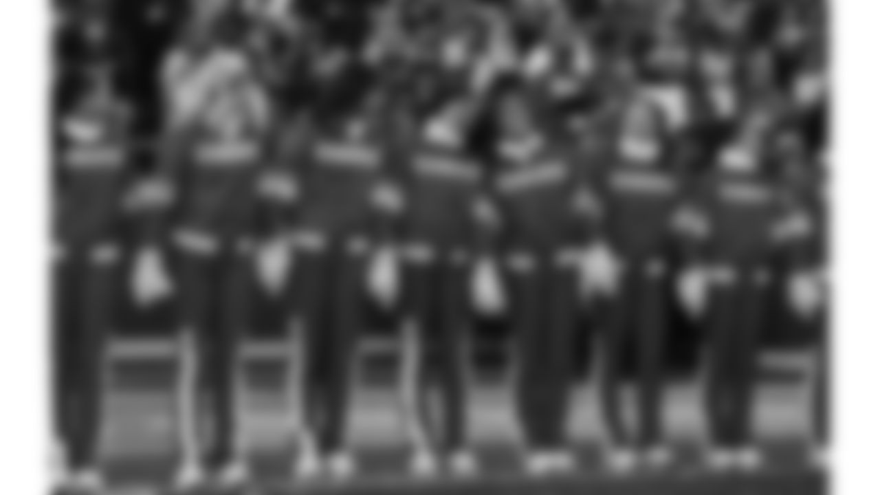 The Kansas City Chiefs Cheerleaders announce Sadie as their 2026 Pro Bowl Cheerleader on the field during a week 15 NFL Football game against the Los Angeles Chargers on Sunday, December 14, 2025 in Kansas City, MO.