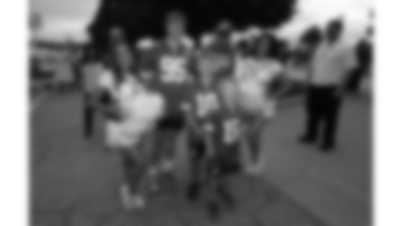 Kansas City Chiefs Cheerleaders and fans prior to the week 6 NFL football game against the Detroit Lions, Sunday, October 12, 2025 in Kansas City, MO.
