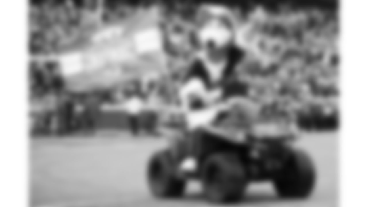 KC Wolf prior to the regular season Week 16 NFL Football Game at GEHA Field at Arrowhead Stadium on Monday, December 25, 2023.
