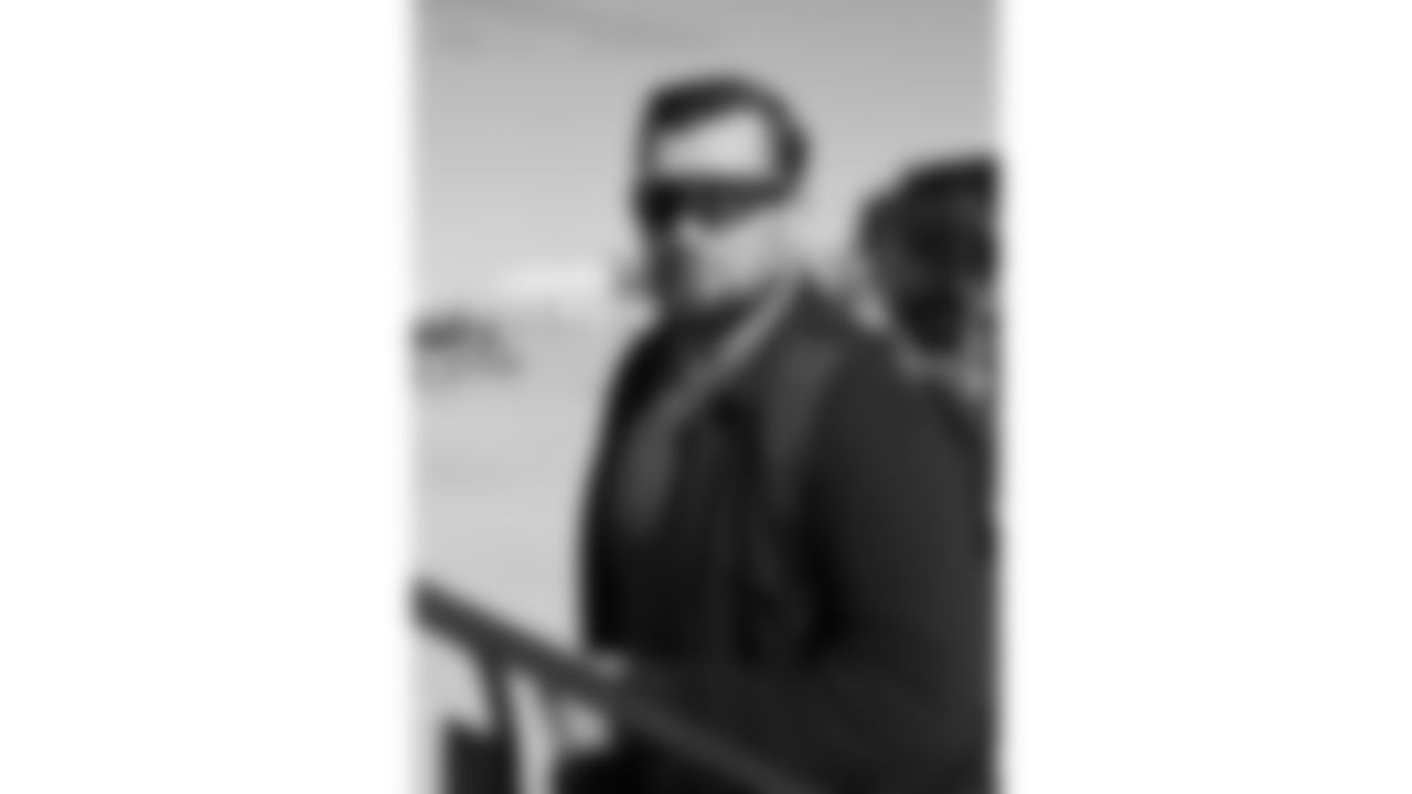 Kansas City Chiefs offensive lineman Mike Caliendo (66) travels for a week 13 matchup with the Dallas Cowboys Wednesday November 26, 2025.