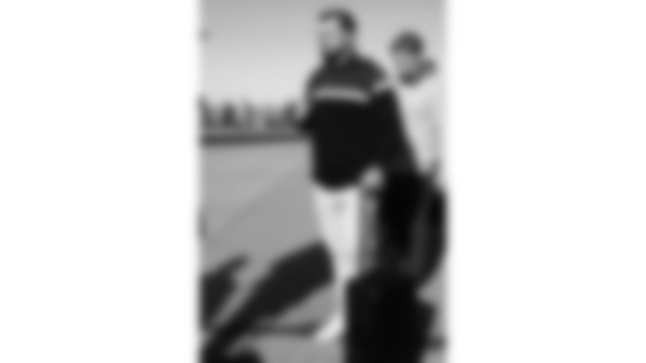 Kansas City Chiefs offensive lineman Michael Caliendo (66) travels for a week 11 matchup with the Denver Broncos Saturday November 15, 2025.