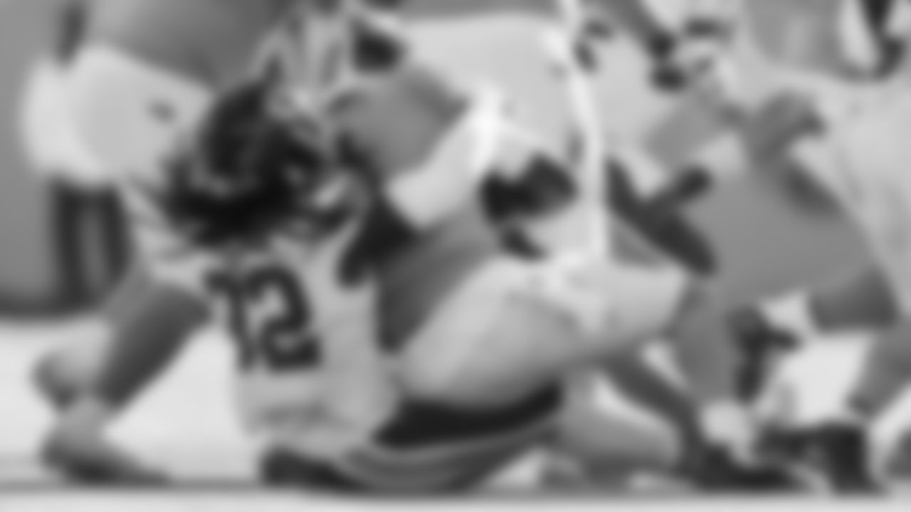 Kansas City Chiefs linebacker Nick Bolton (32) sacks Titans quarterback Cam Ward (1) during a week 16 NFL Football game against the Tennessee Titans on Sunday, December 21, 2025 in Nashville, Tennessee.