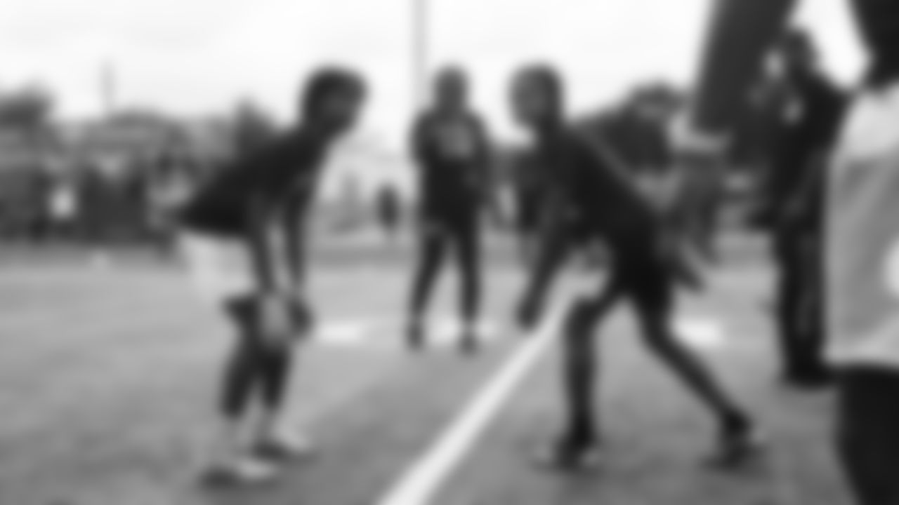 Kansas City Chiefs wide receiver Rashee Rice (4) hosted a youth football camp in Dallas, TX.