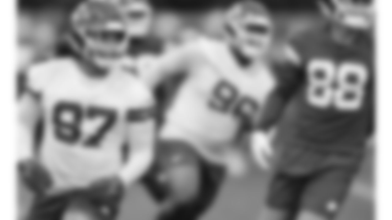 Kansas City Chiefs players during rookie mini camp, May 3, 2025.