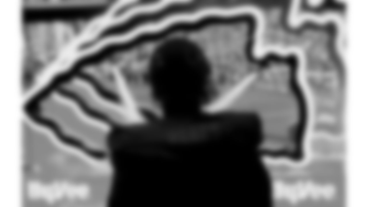 Kansas City Chiefs defensive tackle Chris Jones (95) waits in the tunnel to run out prior to a week 7 NFL football game against the Las Vegas Raiders, Sunday, October 19, 2025 in Kansas City, MO.