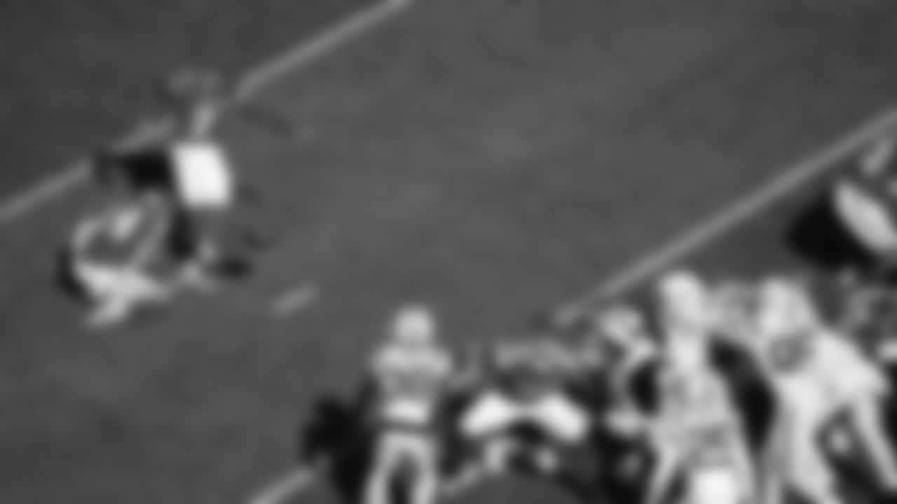 Kansas City Chiefs kicker Harrison Butker (7) kicks a field goal during a week 12 NFL Football game against the Indianapolis Colts on Sunday, November 23, 2025 in Kansas City, MO