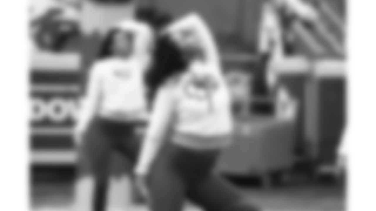 The Kansas City Chiefs Cheerleaders field rehearsal before a week 12 NFL football game against the Indianapolis Colts, Sunday, November 23, 2025 in Kansas City, MO.