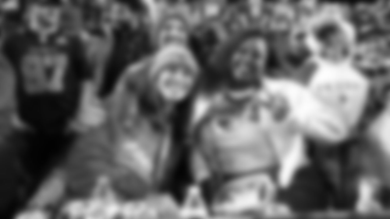 Kansas City Chiefs fans during a week 8 NFL Football game against the Washington Commanders on Monday, October 27, 2025 in Kansas City, MO.