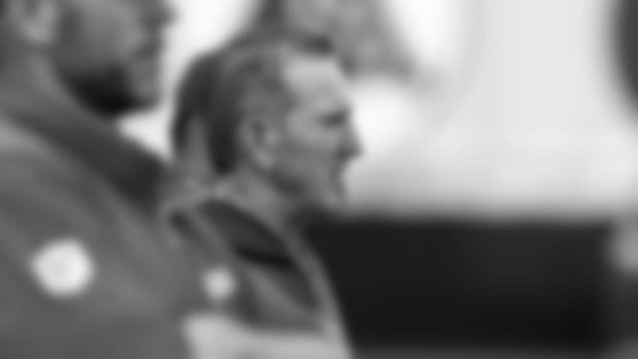 Kansas City Chiefs Defensive Coordinator Steve Spagnuolo during phase 3 of OTAs on Thursday June 12, 2025 in Kansas City, MO.