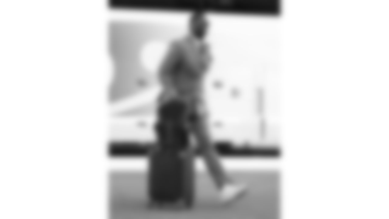 Kansas City Chiefs Offensive Assistant Coach Kevin Saxton arrives prior to a week 9 NFL football game against the Buffalo Bills, Sunday, November 2, 2025 in Buffalo, NY