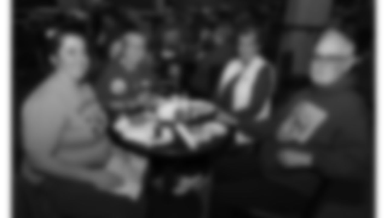 Red Coaters gather at the Kingdom Club to watch the Chiefs take on the Denver Broncos on November 16, 2025.