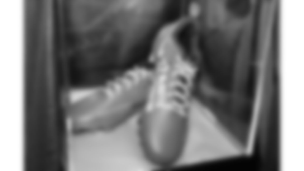 The Kansas City Chiefs cornerback Trent McDuffies (22) My Cause My Cleats at the Solace House in Shawnee Mission, Kansas on Tuesday, November 11, 2025.