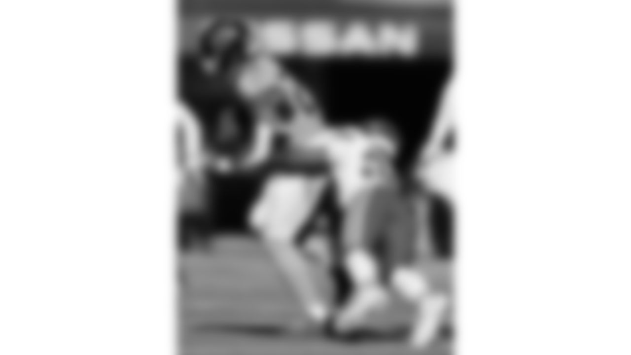 Kansas City Chiefs defensive back Nohl Williams (20) makes a tackle during a week 16 NFL Football game against the Tennessee Titans on Sunday, December 21, 2025 in Nashville, Tennessee.