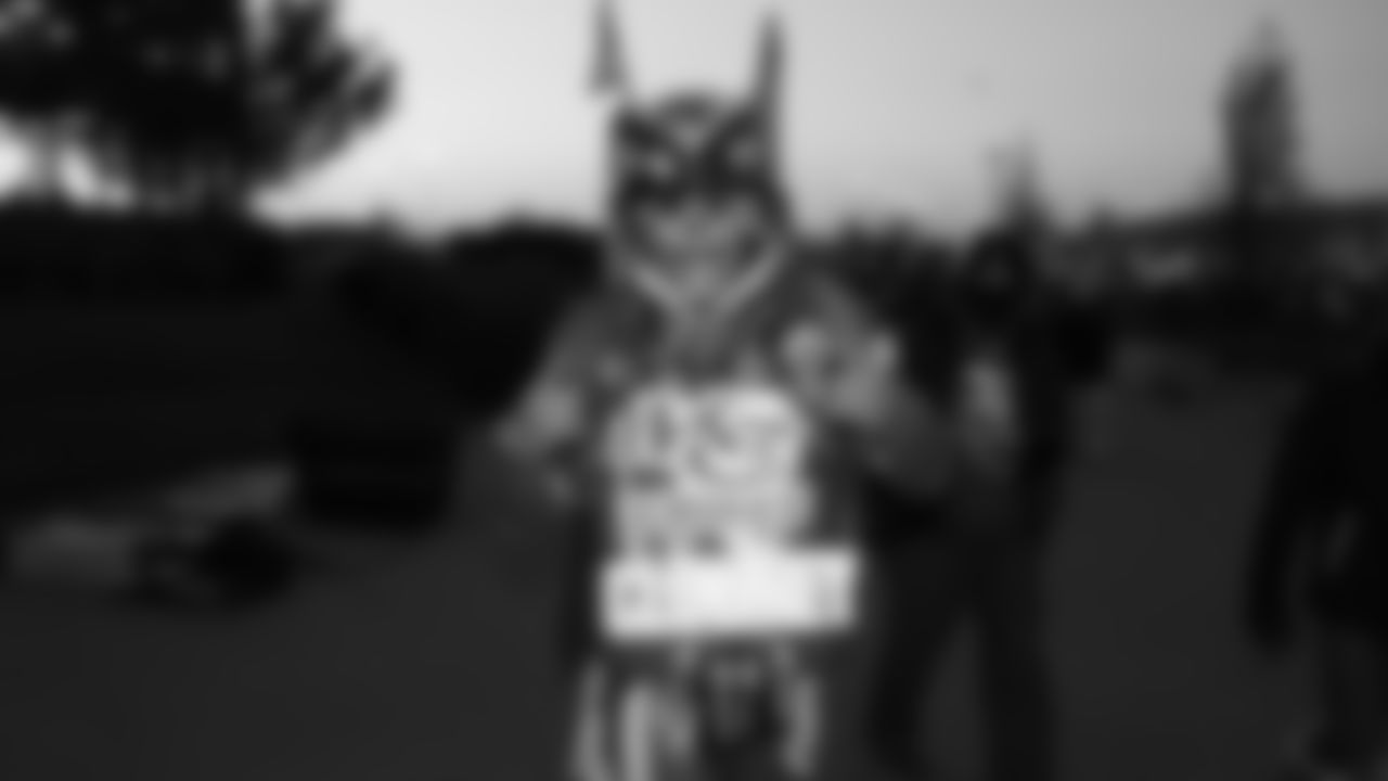 Fan prior to an NFL week 14 matchup against the Houston Texans, Sunday December 7, 2025.