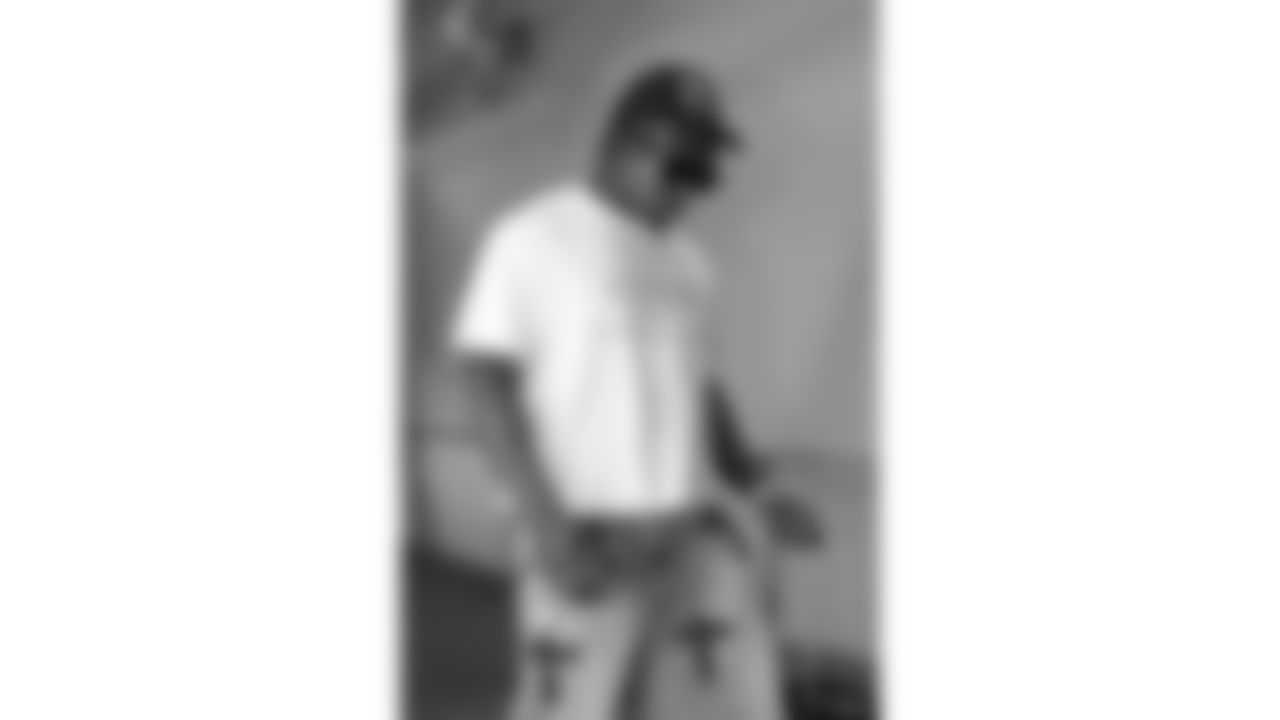 Kansas City Chiefs linebacker Jeffrey Bassa (31) arrives at Nissan Stadium prior to a week 16 NFL Football game against the Tennessee Titans on Sunday, December 21, 2025 in Nashville, Tennessee.