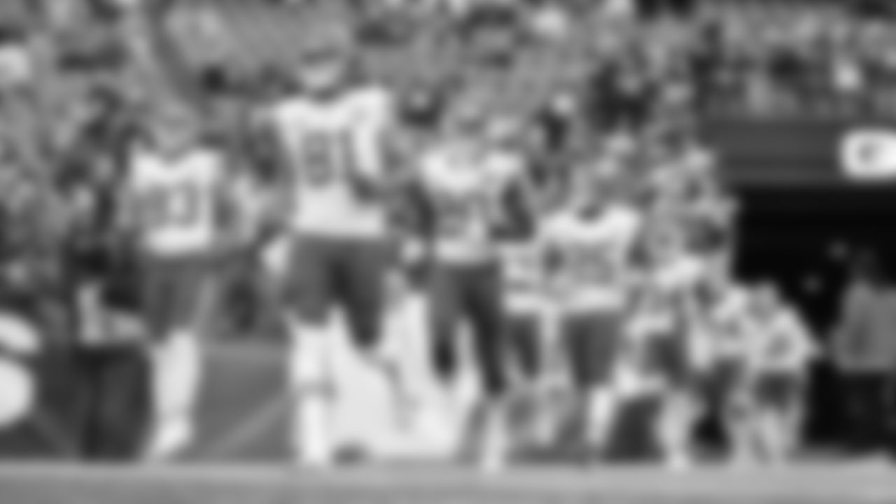 Kansas City Chiefs prior to the regular season Week 15 NFL Football Game in Foxborough, MA on Sunday, December 17, 2023.
