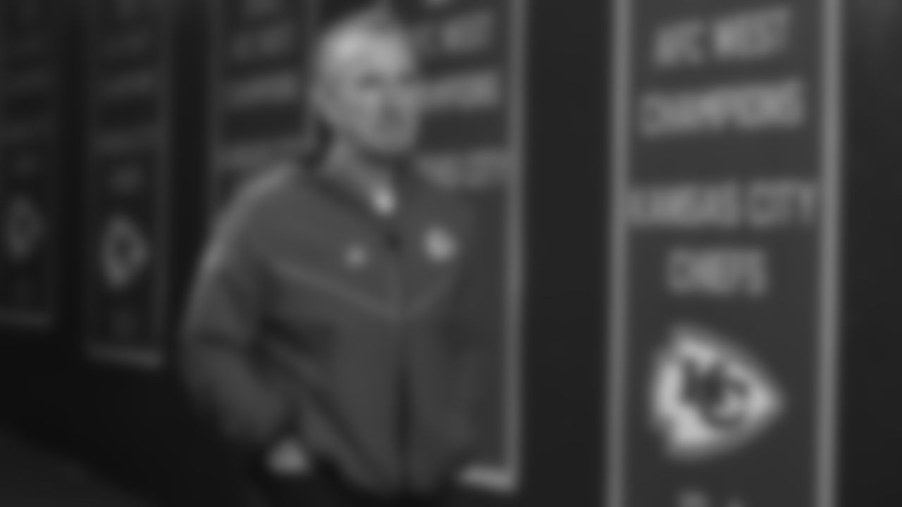 Kansas City Chiefs Defensive Coordinator Steve Spagnuolo in the tunnel prior to a week 8 NFL Football game against the Washington Commanders on Monday, October 27, 2025 in Kansas City, MO.