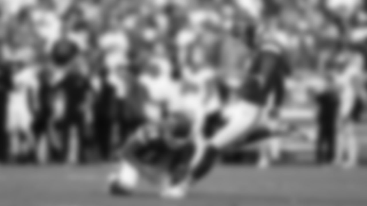 Kansas City Chiefs kicker Harrison Butker (7) kicks an extra point during a week 2 NFL football game against the Philadelphia Eagles, Sunday September 14, 2025 in Kansas City, MO.