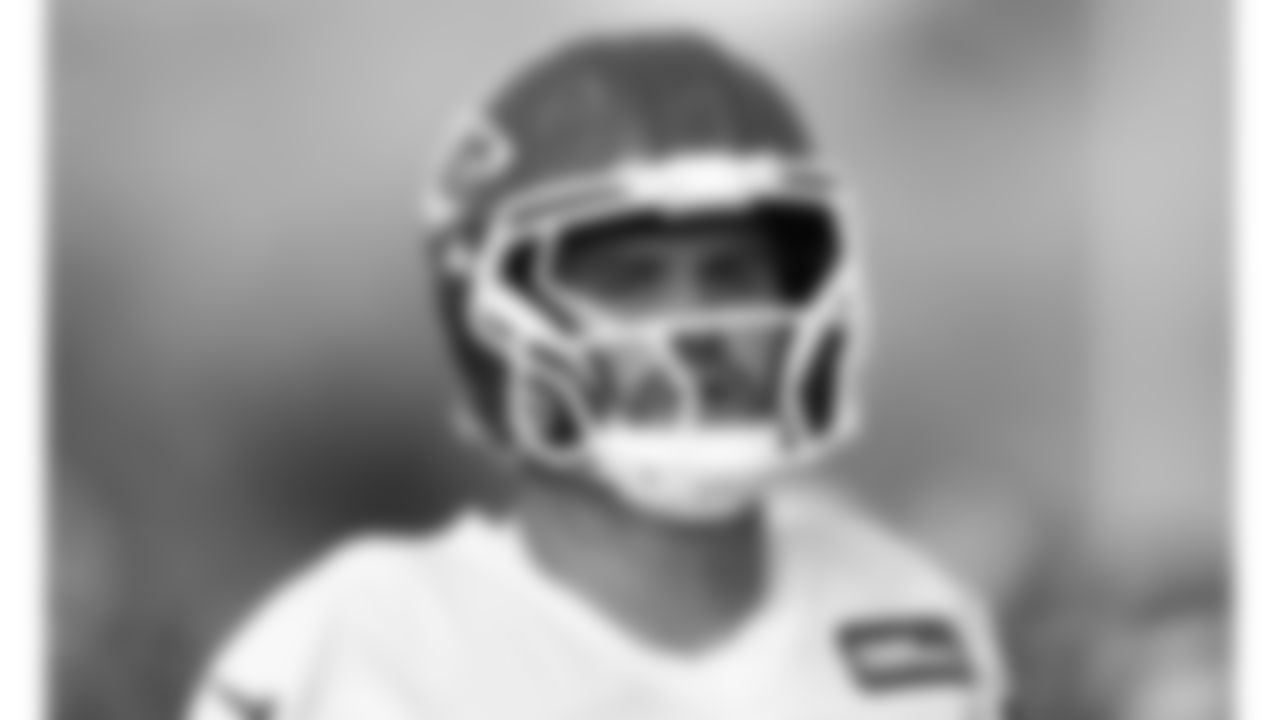Kansas City Chiefs middle linebacker Drue Tranquill (23) during practice on Friday, October 3, 2025 in Kansas City, MO.
