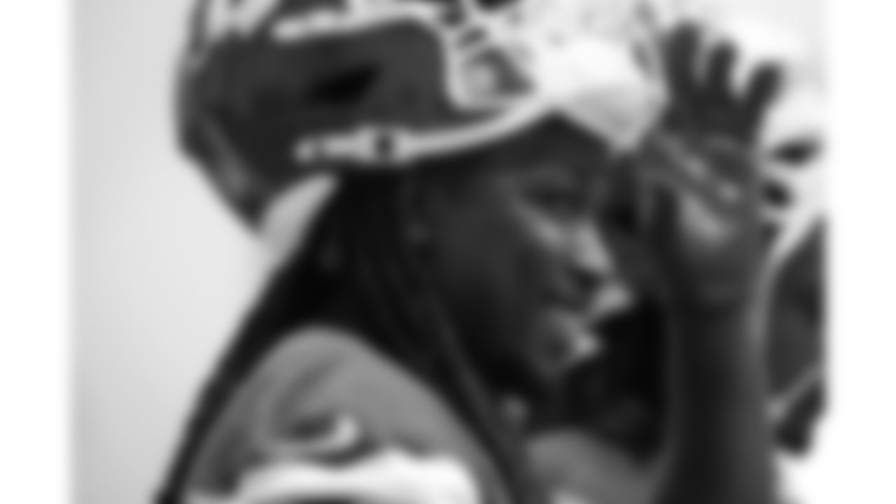 Kansas City Chiefs running back Kareem Hunt (29) during practice on Thursday, September 18, 2025 in Kansas City, MO.