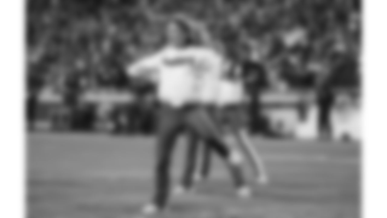 Kansas City Chiefs Cheerleaders perform on the field prior to a week 14 NFL Football game against the Houston Texans on Sunday, December 7, 2025 in Kansas City, MO.