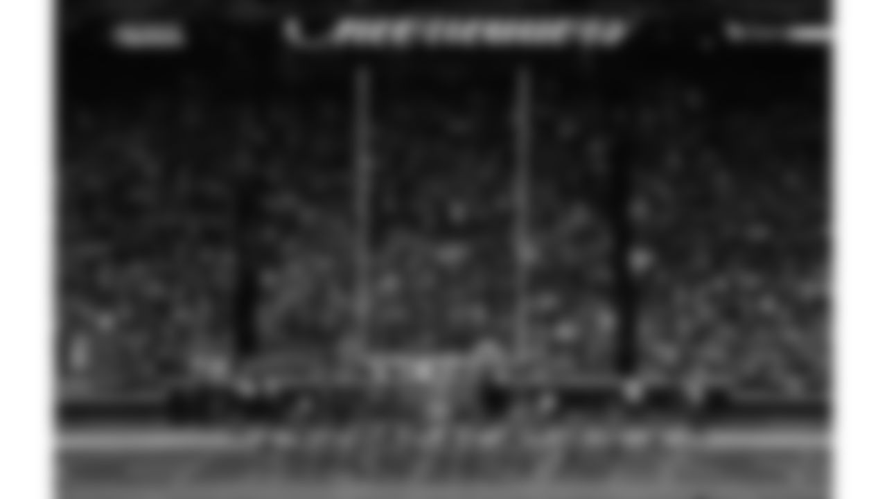 The Kansas City Chiefs Cheerleaders and Entertainment teams during a week 17 NFL Football game against the Denver Broncos on December 25, 2025 in Kansas City, MO.