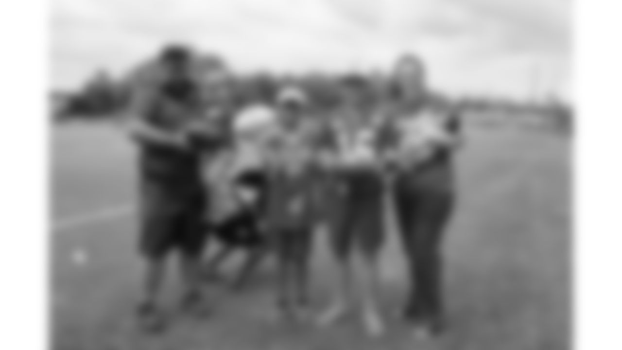 Make-a-Wish kids and their families do a meet and greet at day 1 of First Look on Tuesday, June 17, 2025 in Kansas City, MO.