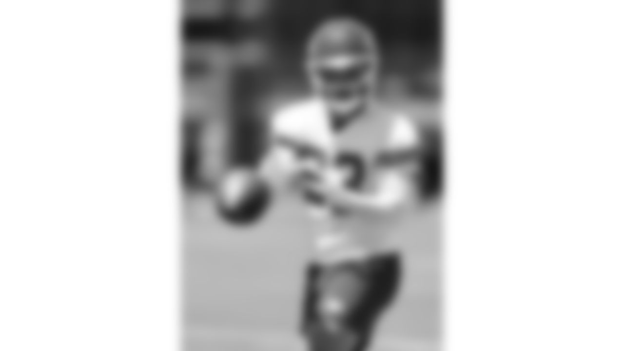 Kansas City Chiefs middle linebacker Drue Tranquill (23) at practice during Phase 3 of OTAs on Friday, June 7, 2024 in Kansas City, Missouri.