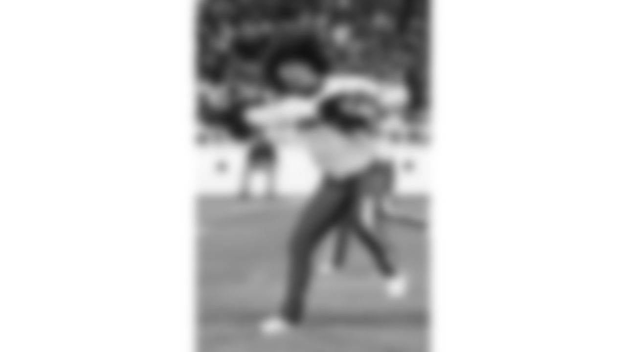 Kansas City Chiefs Cheerleaders perform on the field prior to a week 14 NFL Football game against the Houston Texans on Sunday, December 7, 2025 in Kansas City, MO.